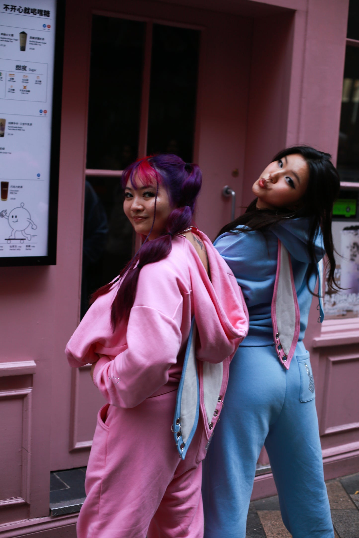 OG RYSKY Bunny Zip-up Hoodie (PINK)