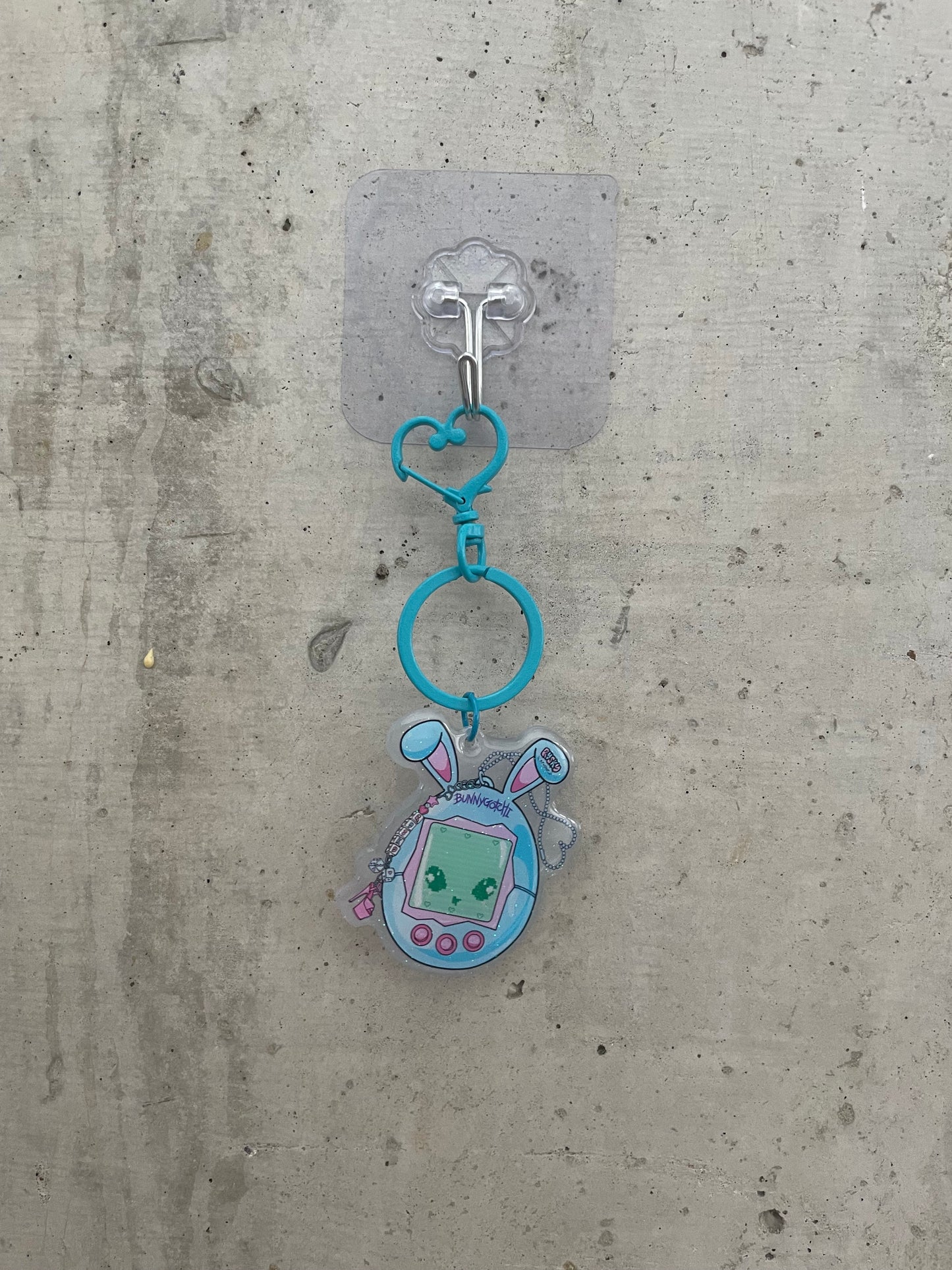 Bunnygotchi Keyring