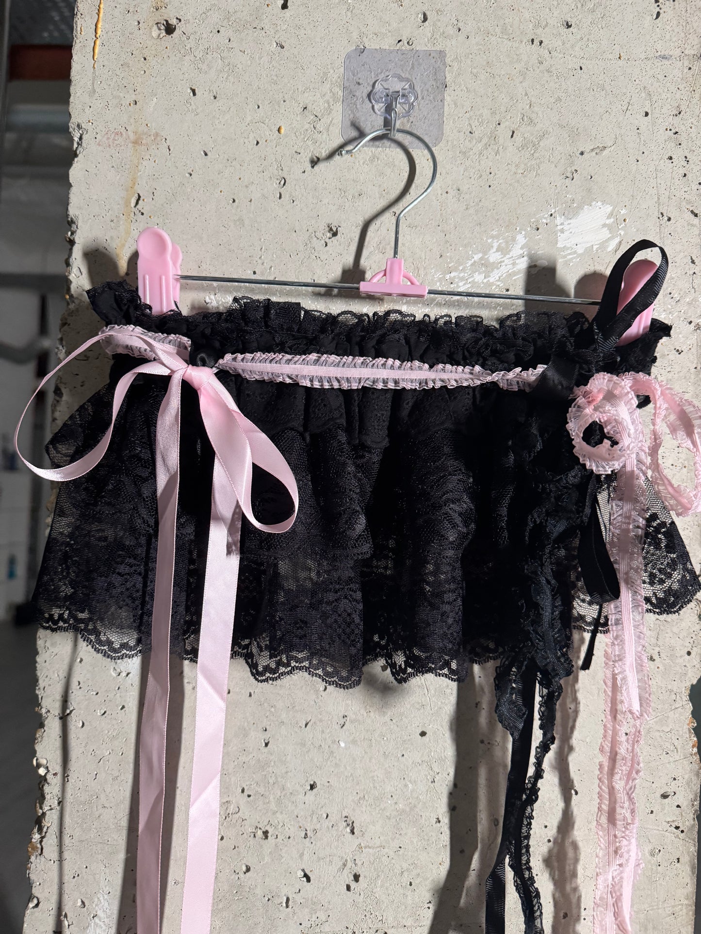 Lace skirt wrap (Black)