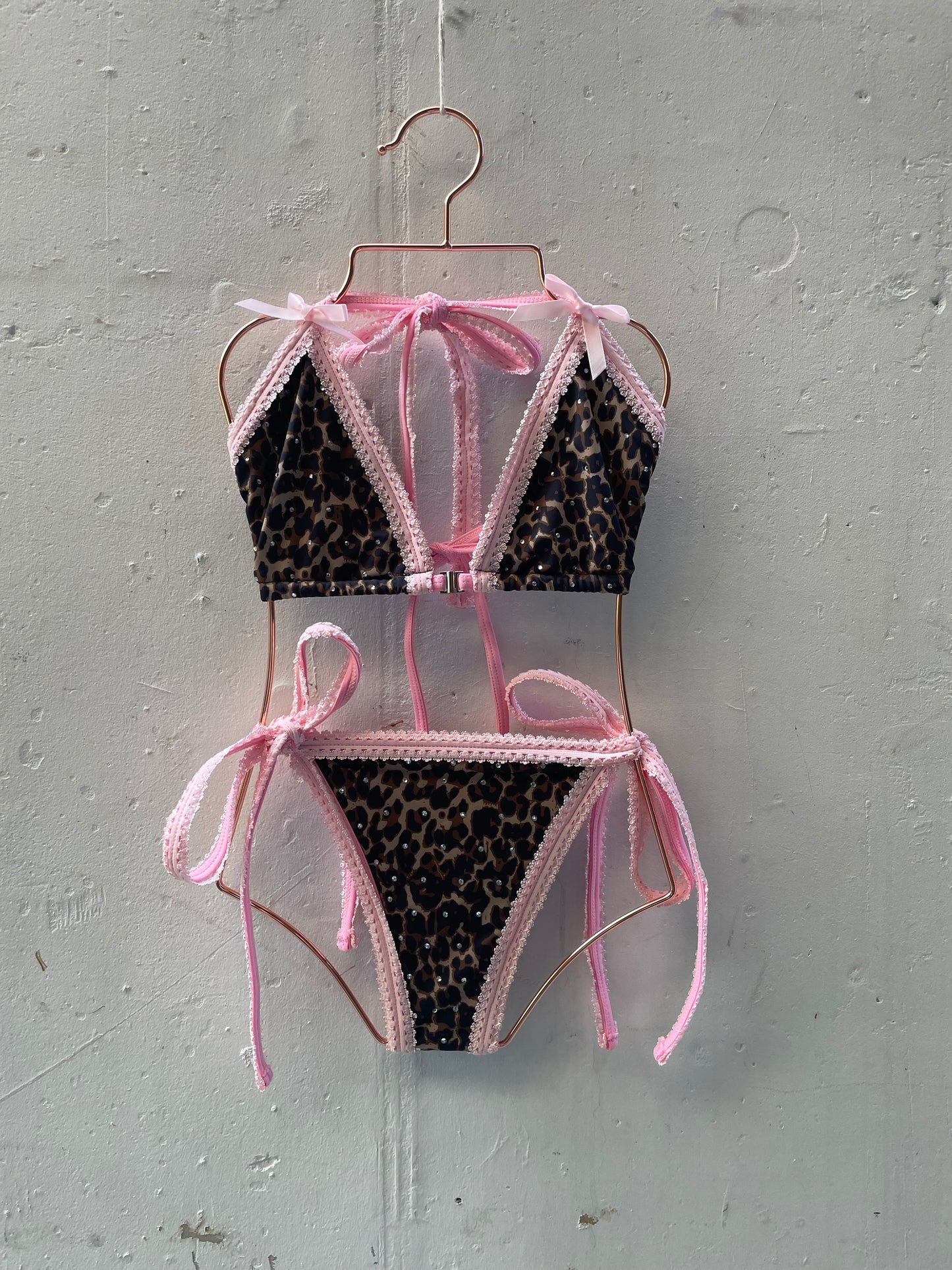 Leopard & Lace Kini