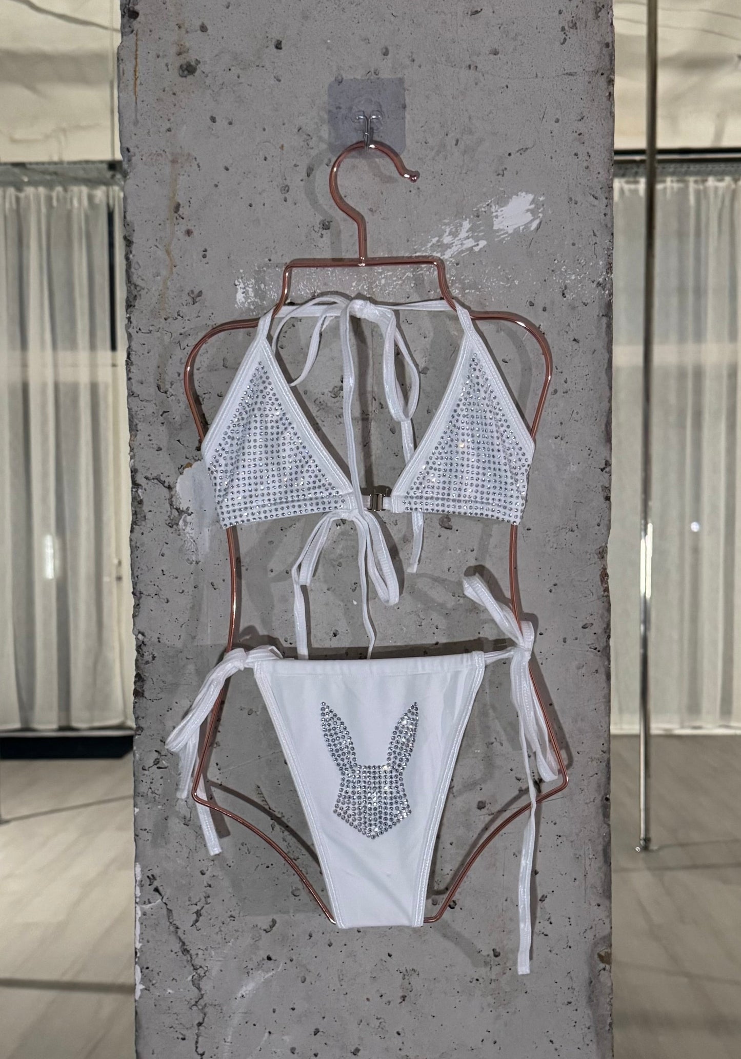 OG RYSKY Bunny Diamente Bikini (WHITE)