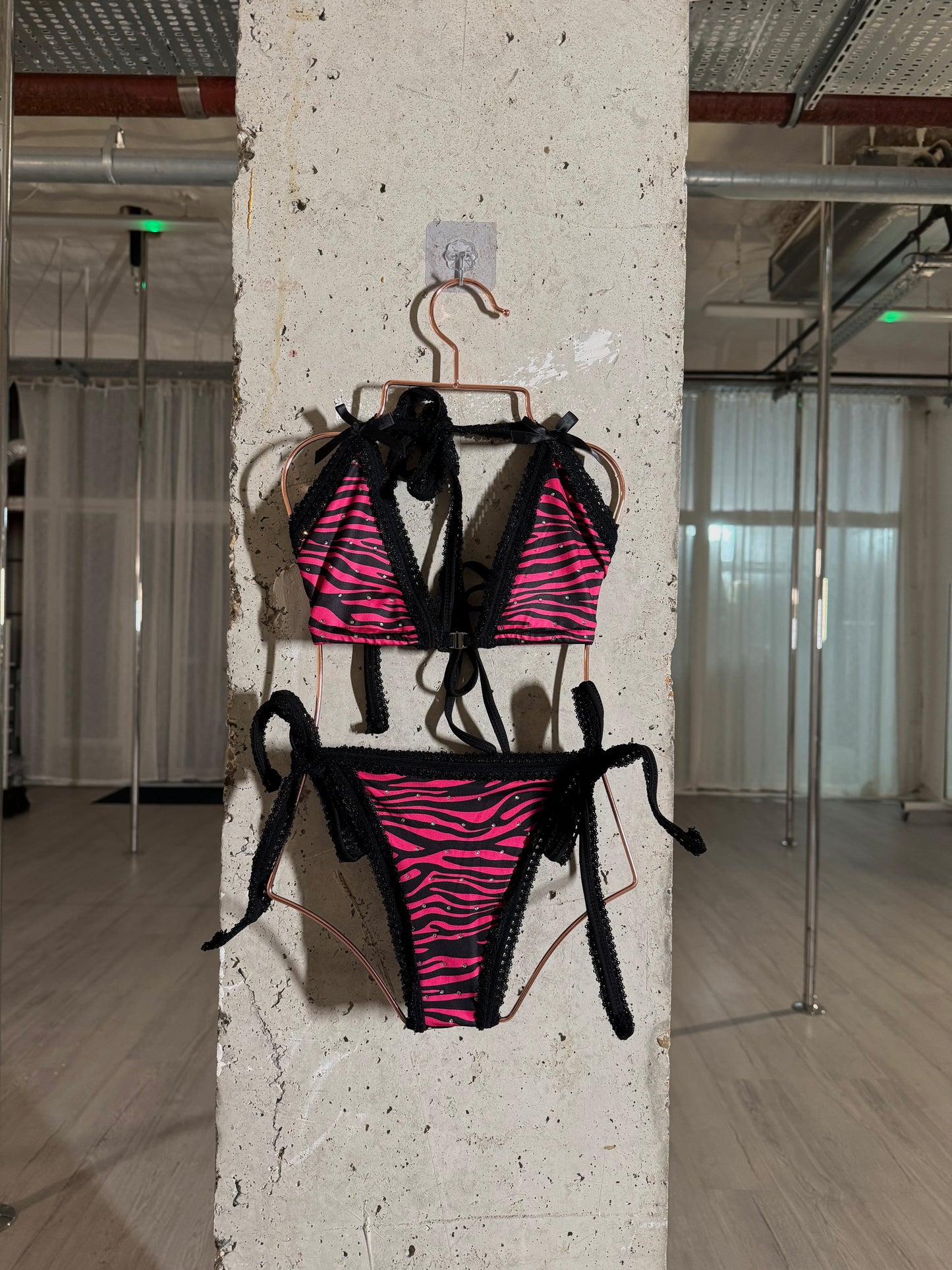 Zebra & Lace Kini