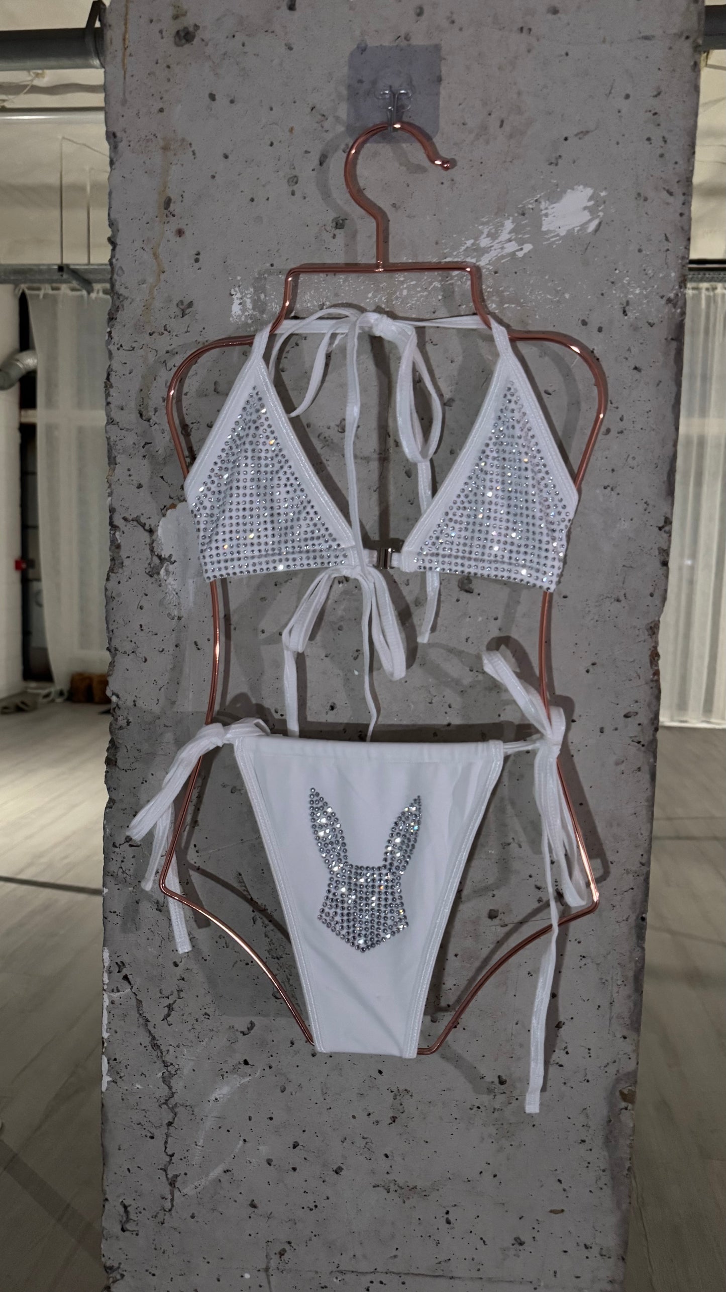 OG RYSKY Bunny Diamente Bikini (WHITE)