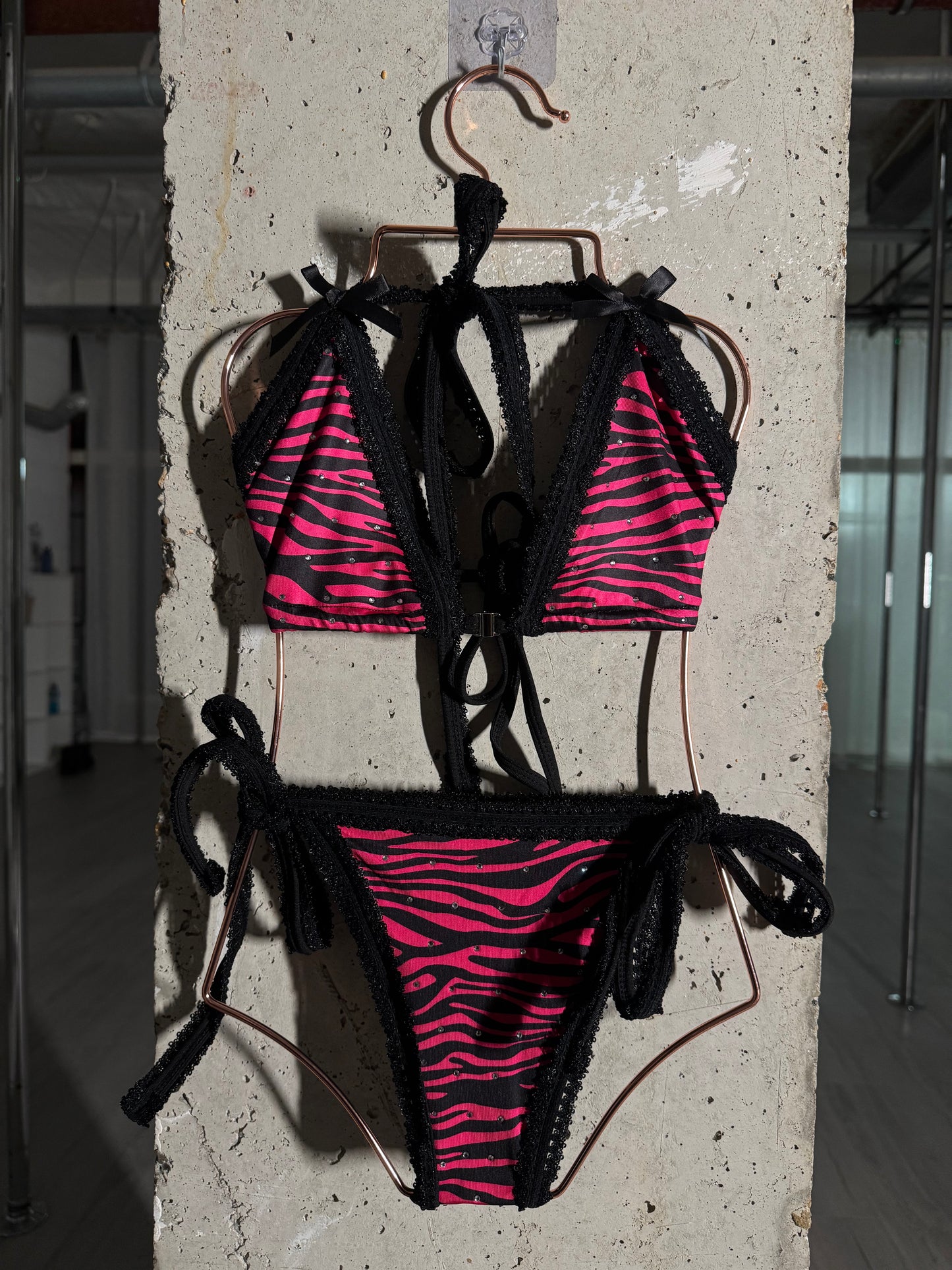 Zebra & Lace Kini