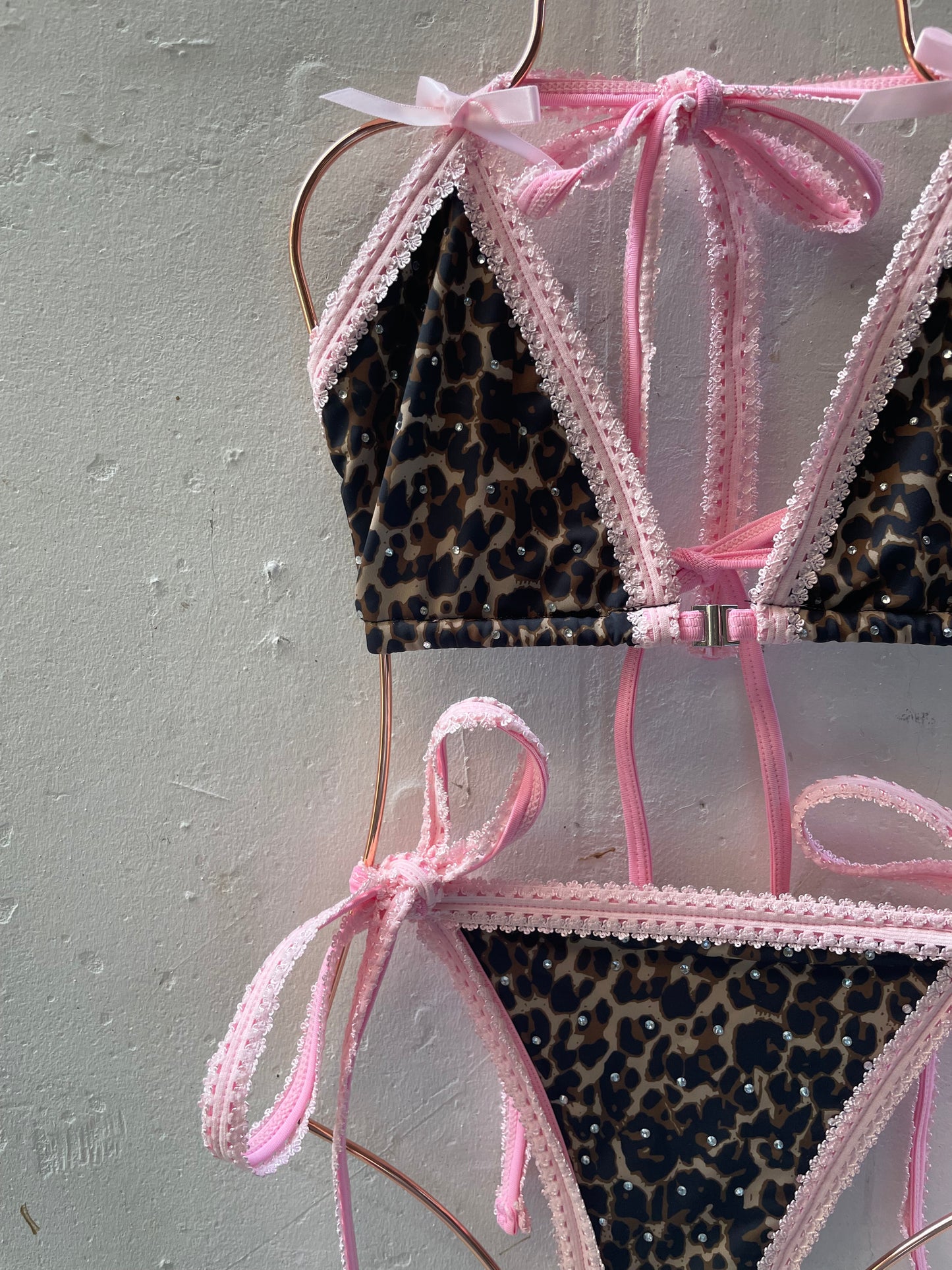 Leopard & Lace Kini
