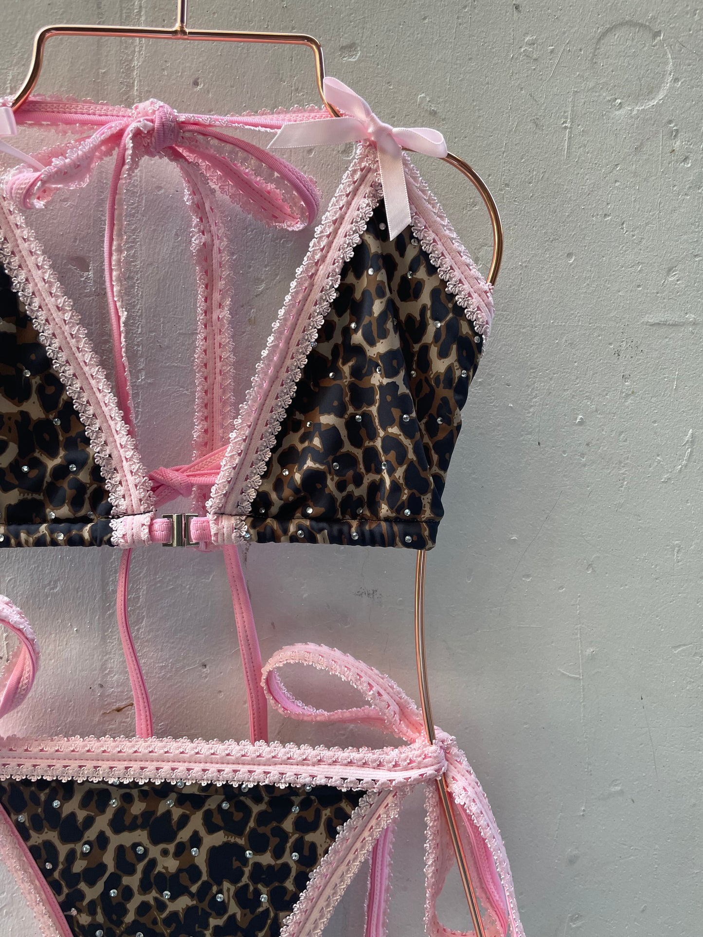 Leopard & Lace Kini